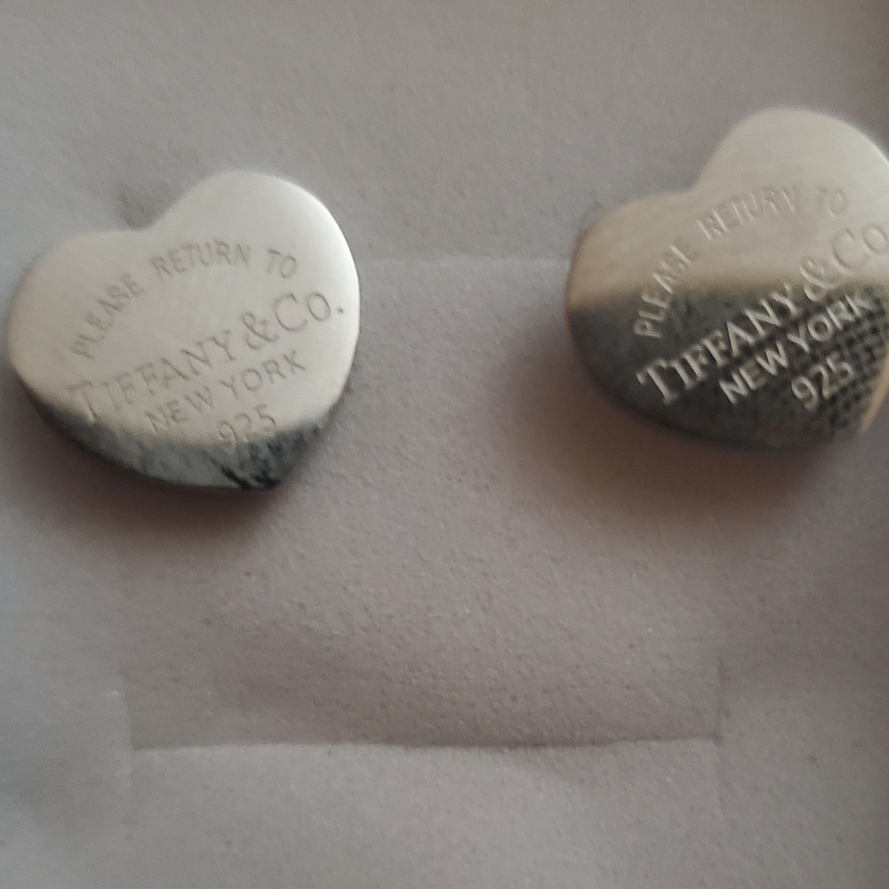 Tiffany Heart earrings silver - Picture 2 of 4